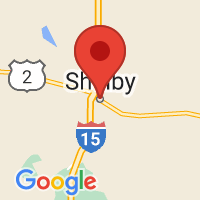 Map of Shelby, MT US